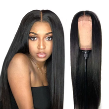 Load image into Gallery viewer, "Meet Minka" 100% Virgin Transparent Straight Full Lace Pre Plucked Lace Wig