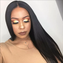 Load image into Gallery viewer, "Meet Minka" 100% Virgin Transparent Straight Full Lace Pre Plucked Lace Wig