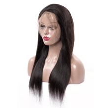 Load image into Gallery viewer, "Meet Minka" 100% Virgin Transparent Straight Full Lace Pre Plucked Lace Wig