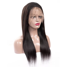 Load image into Gallery viewer, "Meet Minka" 100% Virgin Transparent Straight Full Lace Pre Plucked Lace Wig