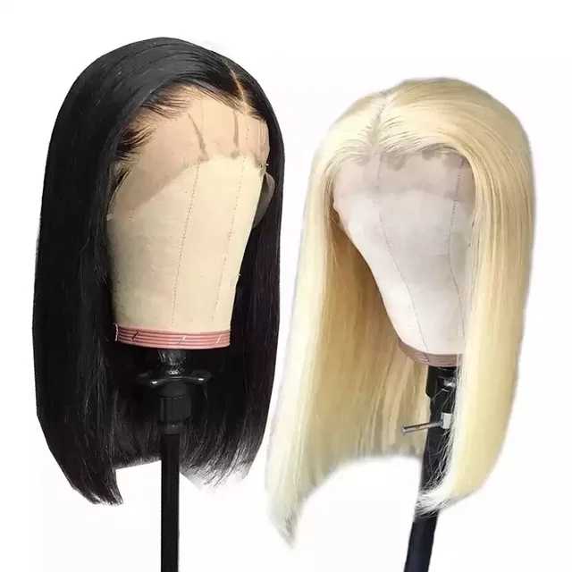 MIDDLE PART FRONTAL LACE BOB WIG – Slay Bae Cosmetics