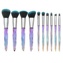 Cargar imagen en el visor de la galería, Diamond Crystal Premium Makeup Brush Set Kit