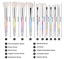 Cargar imagen en el visor de la galería, Diamond Crystal Premium Makeup Brush Set Kit
