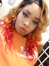 Load image into Gallery viewer, "Meet Fancy" Honey Brown Ombre Lace Wig