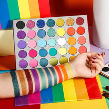 Load image into Gallery viewer, Slay The Rainbow Eyeshadow Palette