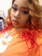 Load image into Gallery viewer, "Meet Fancy" Honey Brown Ombre Lace Wig