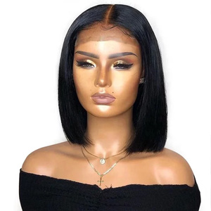 MIDDLE PART FRONTAL LACE BOB WIG