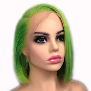 MIDDLE PART FRONTAL LACE BOB WIG