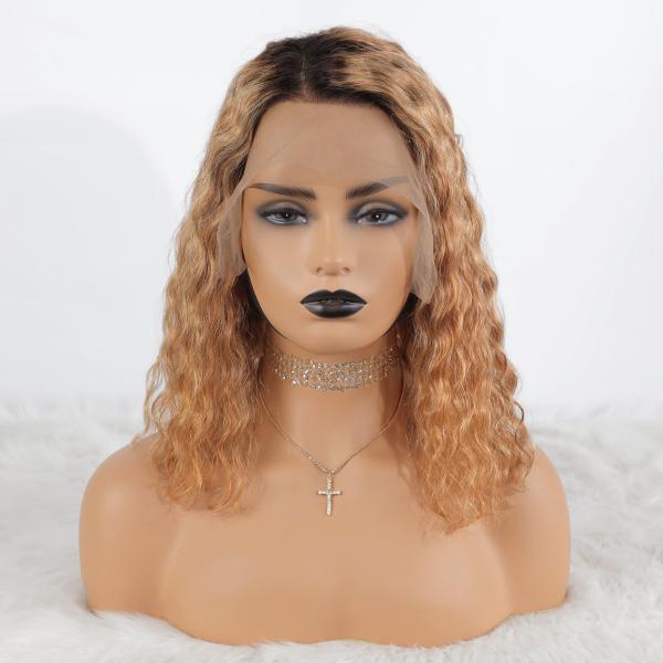 Meet Honey 13x6 Water Wave Bob Ombre Frontal Wig – Slay Bae Cosmetics